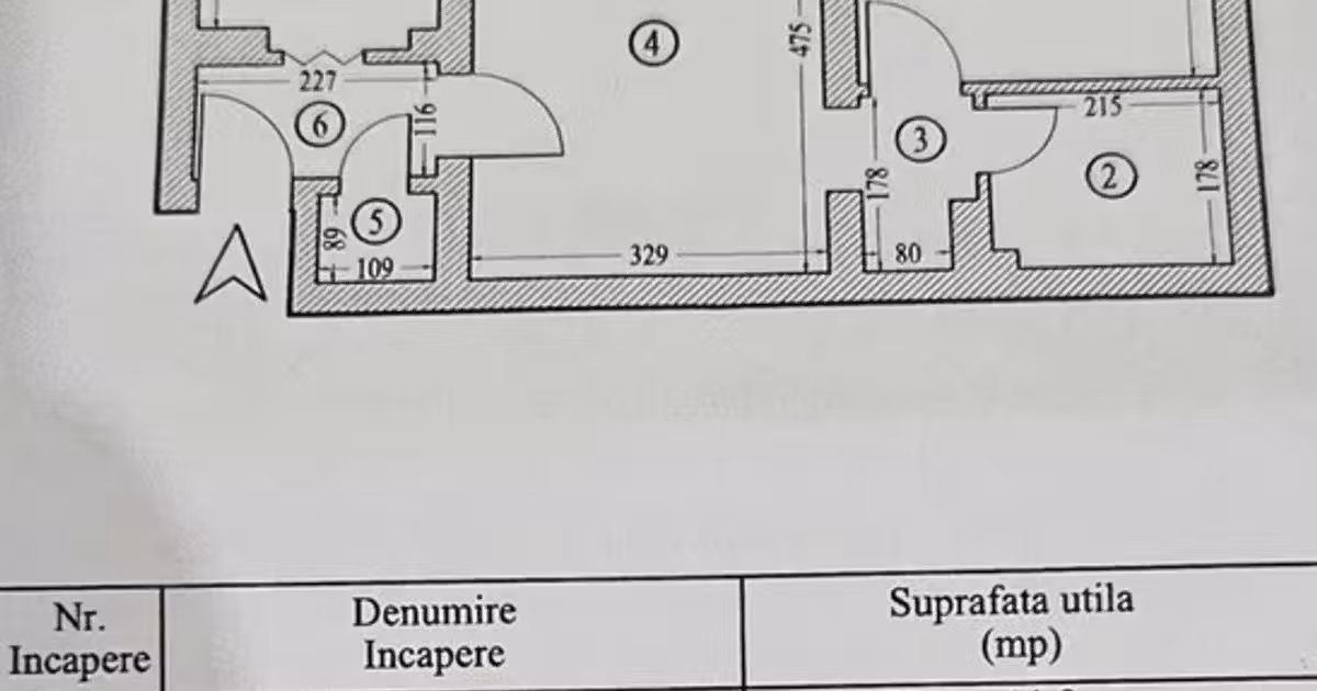 Apartament de vânzare cu 2 camere în zona Tomis III, Constanța