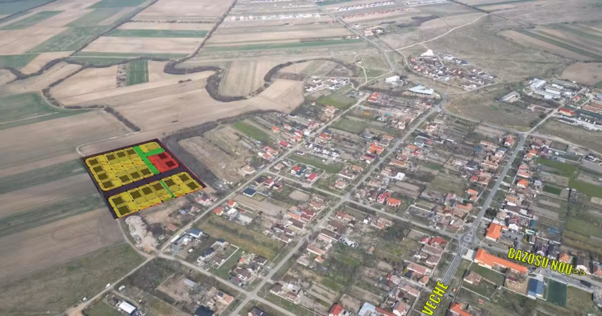 Teren Construcții intravilan de vânzare de 622 mp, în Bucovăț (Remetea Mare)