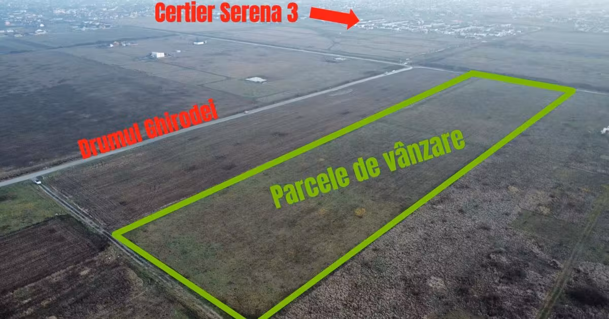 Teren Construcții intravilan de vânzare de 699 mp, în Moșnița Veche