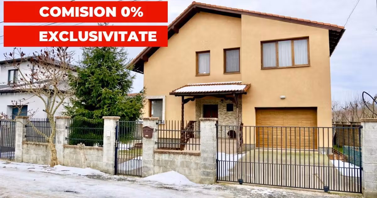 Casă individuală de vânzare cu 5 camere, mobilată în Moșnița Nouă