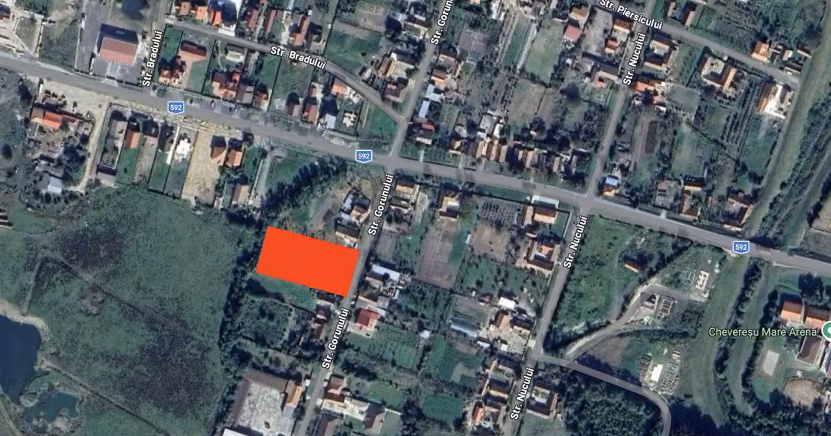 Teren Construcții intravilan de vânzare de 2720 mp, în Chevereșu Mare