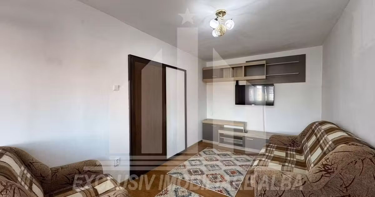 Apartament de vânzare cu 2 camere, mobilat în zona Industrială, Alba Iulia