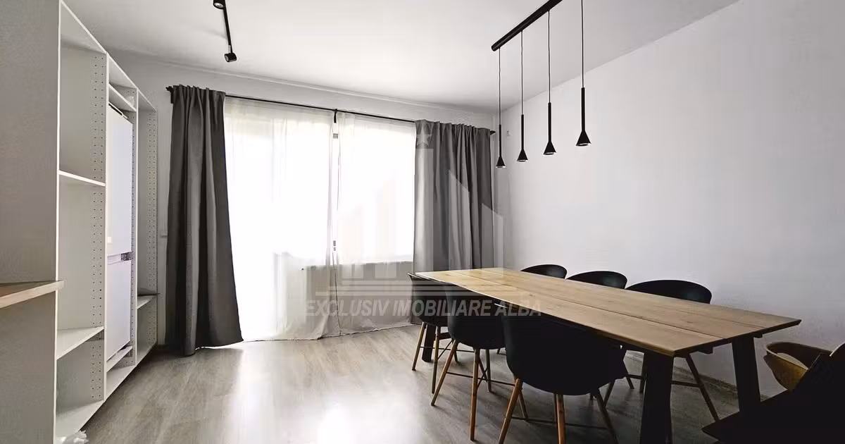 Apartament de vânzare cu 3 camere, mobilat în zona Lipoveni, Alba Iulia