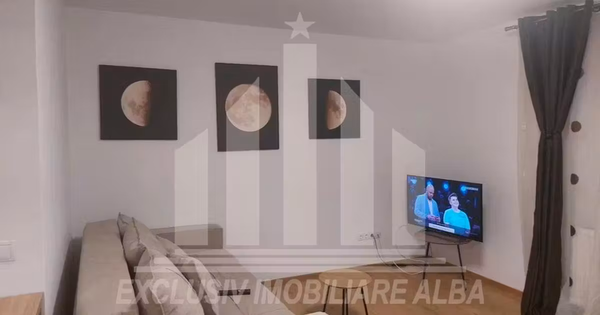 Apartament de vânzare cu 2 camere, mobilat în zona Cetate, Alba Iulia