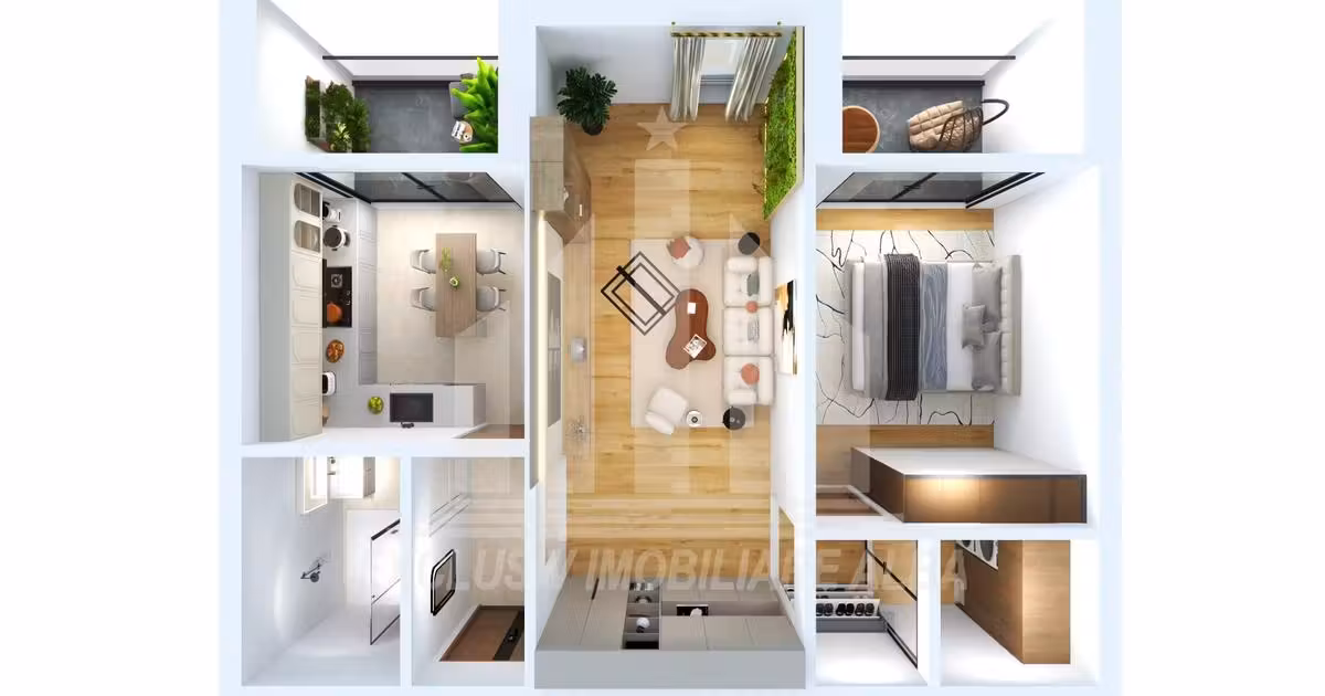 Apartament de vânzare cu 2 camere în zona Cetate, Alba Iulia