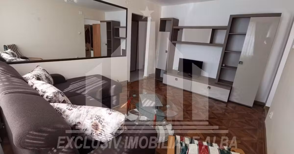 Apartament de vânzare cu 2 camere, mobilat în zona Cetate, Alba Iulia