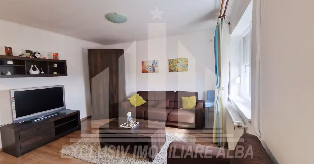 Apartament de vânzare cu 2 camere, mobilat în zona Cetate, Alba Iulia