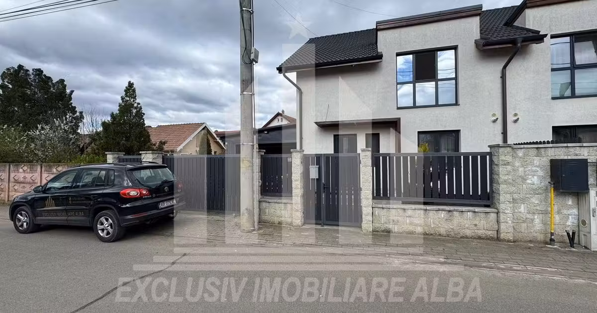 Duplex de vânzare cu 3 camere, mobilat în zona Bărăbanț, Alba Iulia
