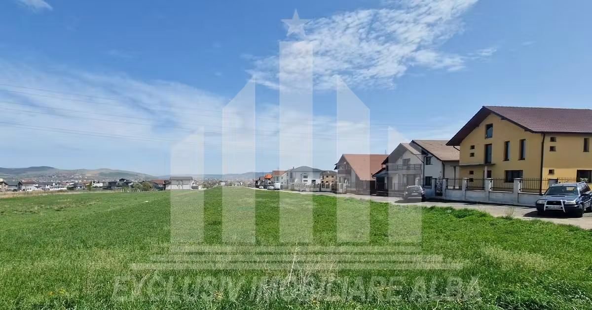 Teren Construcții intravilan de vânzare de 1148 mp, în zona Nord-Est, Alba Iulia