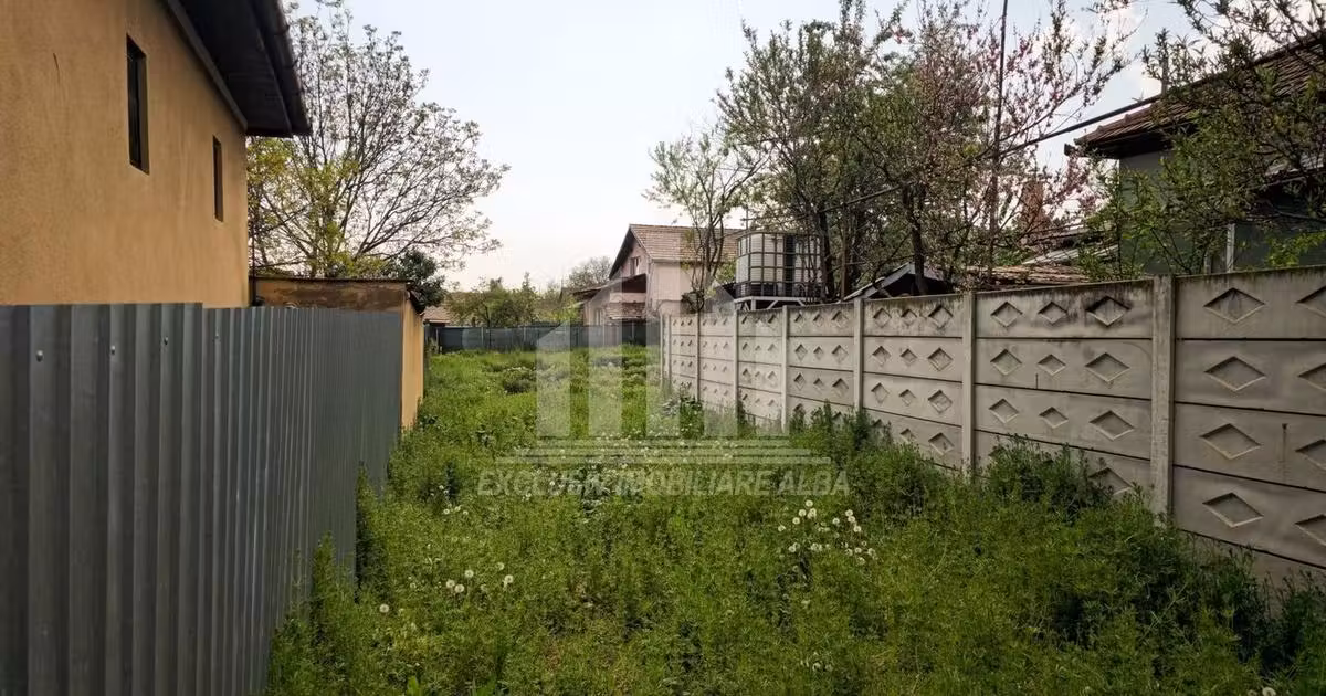 Teren Construcții intravilan de vânzare de 400 mp, în zona Maier, Alba Iulia