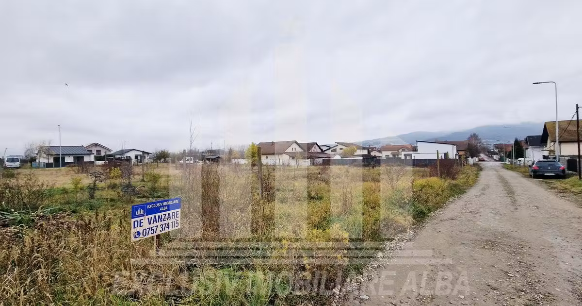 Teren Construcții intravilan de vânzare de 437 mp, în zona Nord, Alba Iulia