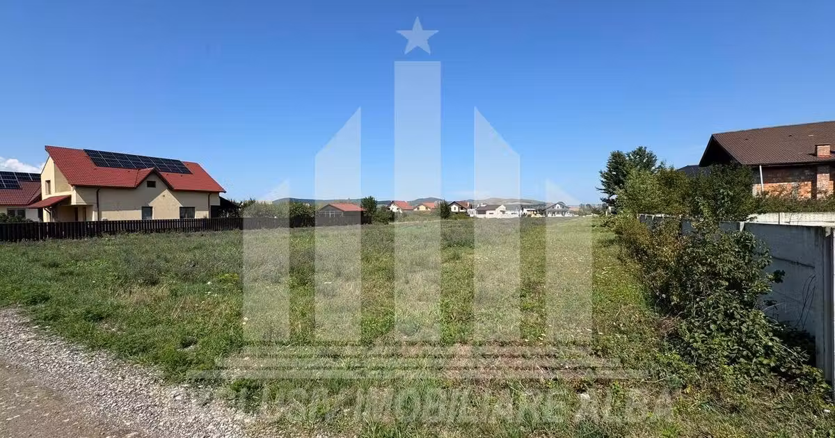 Teren Construcții intravilan de vânzare de 753 mp, în zona Micești, Alba Iulia