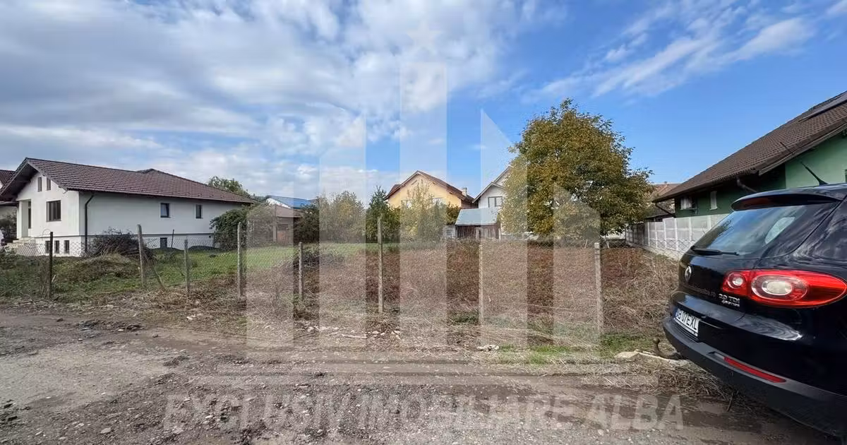 Teren Construcții intravilan de vânzare de 458 mp, în zona Cetate, Alba Iulia