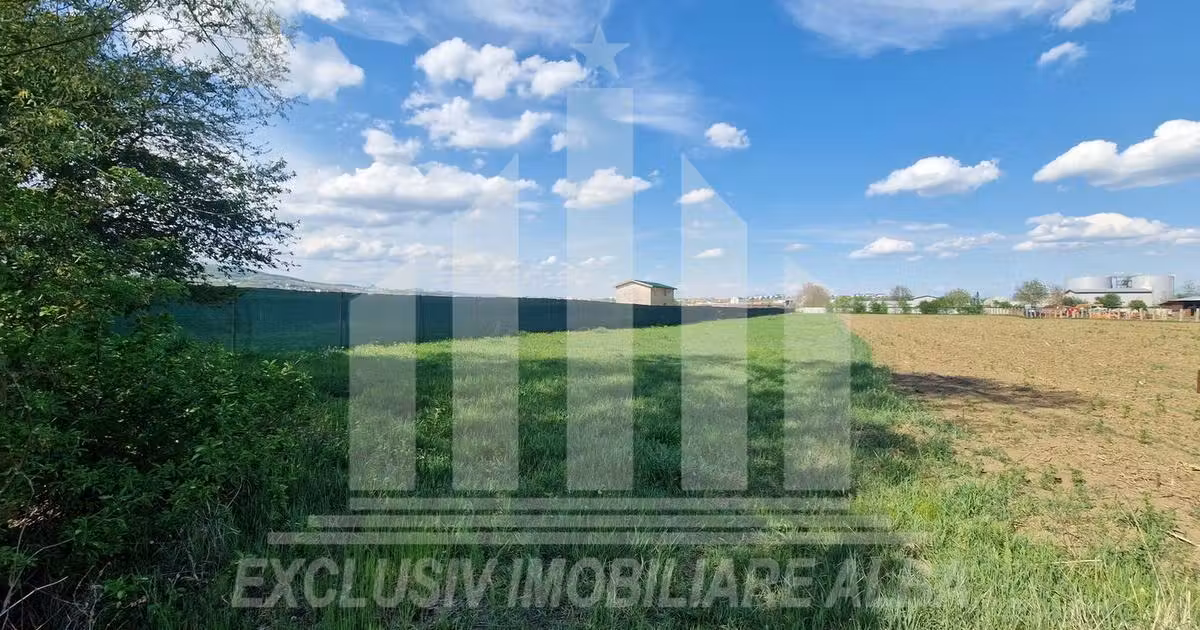 Teren agricol extravilan de vânzare de 2600 mp, în zona Partoș, Alba Iulia