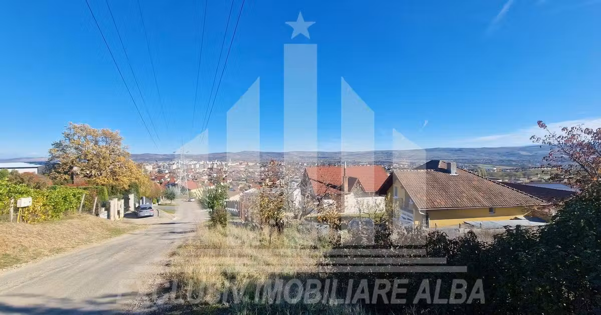 Teren Construcții intravilan de vânzare de 500 mp, în zona Cetate, Alba Iulia