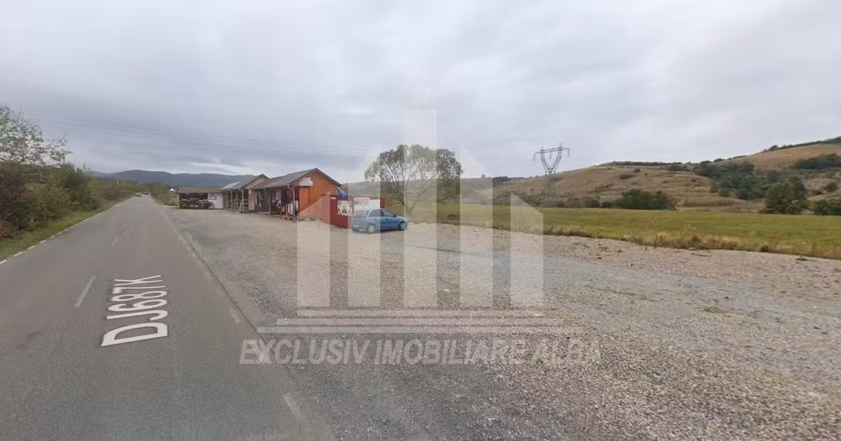 Teren Construcții extravilan de vânzare de 5800 mp, în Hațeg