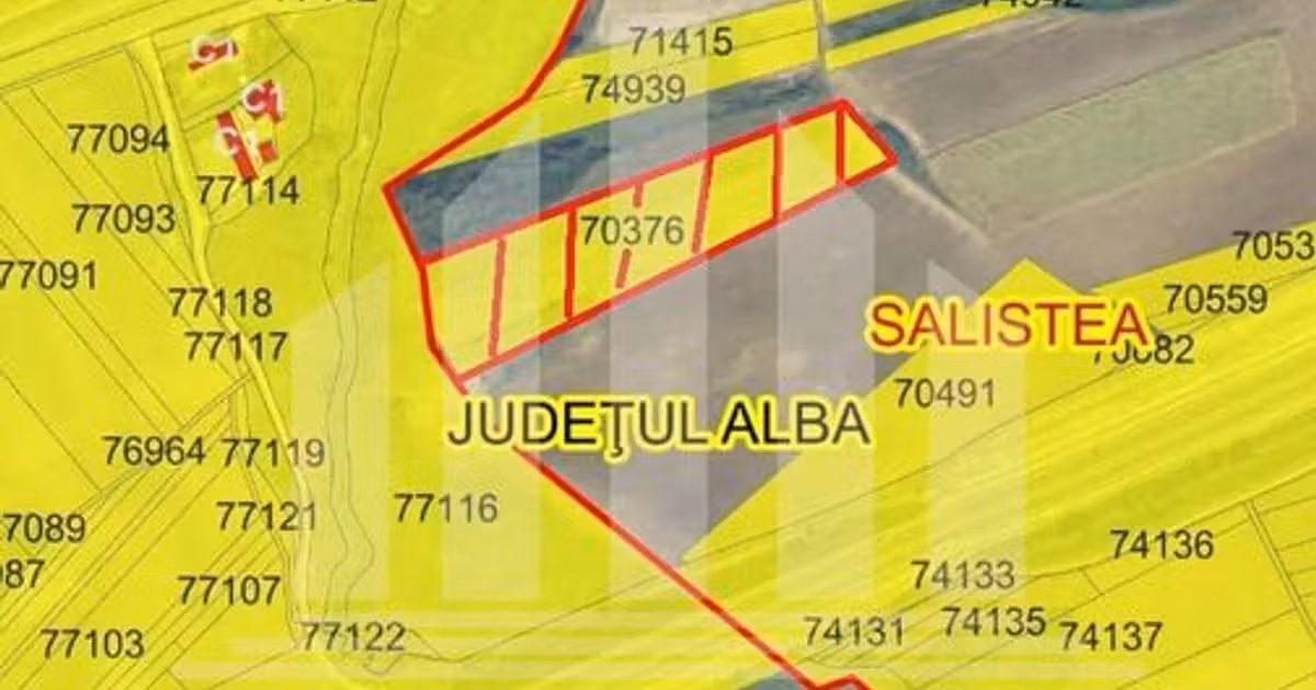 Teren agricol extravilan de vânzare de 15800 mp, în Tărtăria