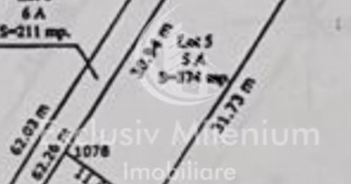 Teren Construcții intravilan de vânzare de 374 mp, în Berceni
