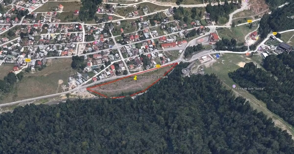 Teren Construcții extravilan de vânzare de 15234 mp, în Azuga