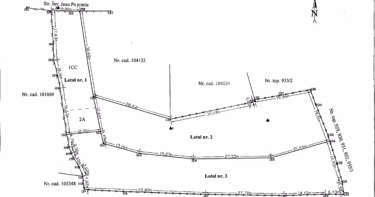 Teren Construcții intravilan de vânzare de 1614 mp, în Sohodol