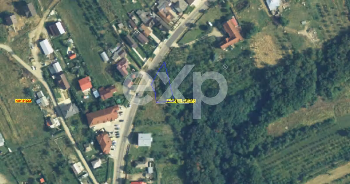 Teren Construcții intravilan de vânzare de 661 mp, în Moșoaia
