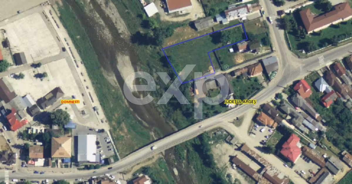 Teren Construcții intravilan de vânzare de 2414 mp, în Domnești
