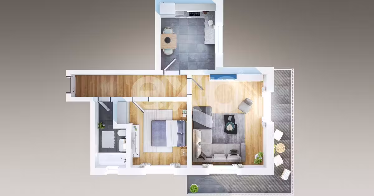 Apartament de vânzare cu 2 camere, mobilat în zona Trivale, Pitești