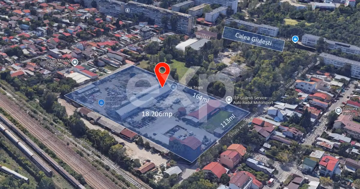 Teren Construcții intravilan de vânzare de 18206 mp, în zona Giulești, Sector 6