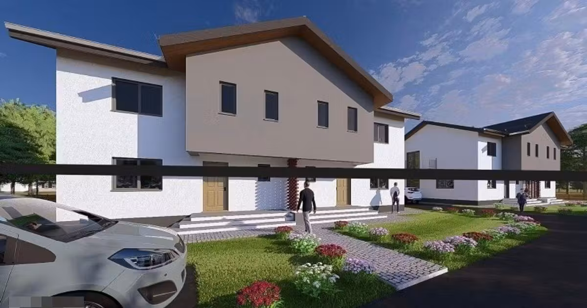 Duplex de vânzare cu 5 camere în Cățelu