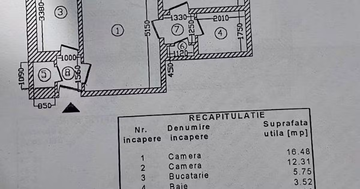 Apartament de vânzare cu 2 camere, mobilat în zona Timpuri Noi, Sector 4