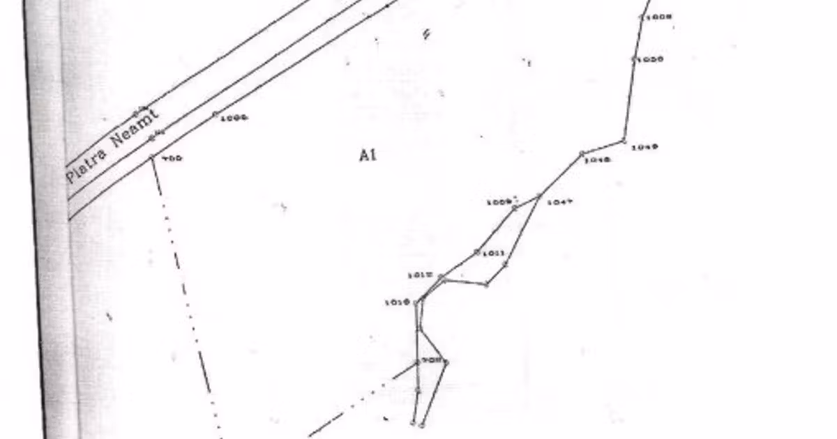 Teren Construcții intravilan de vânzare de 12200 mp, în zona Calea Romanului, Piatra-Neamț
