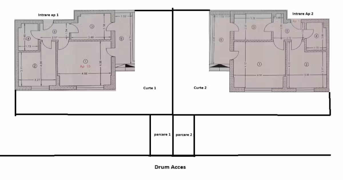 Apartament de vânzare cu 2 camere, mobilat în zona Berceni, Sector 4