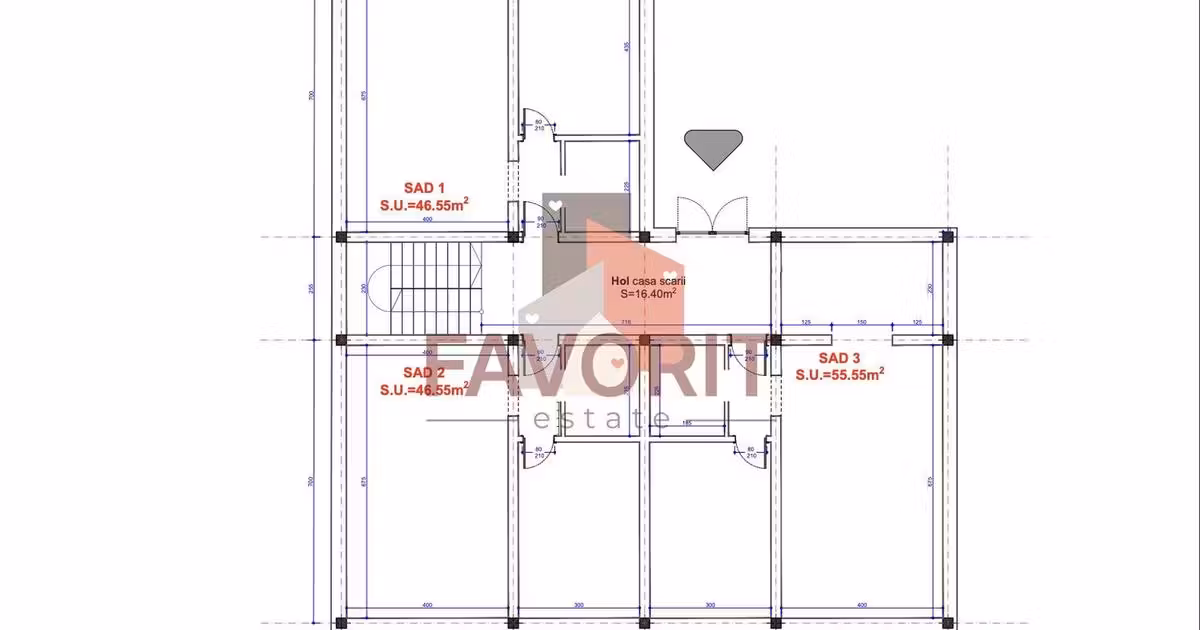 Apartament de vânzare cu 2 camere în Moșnița Nouă