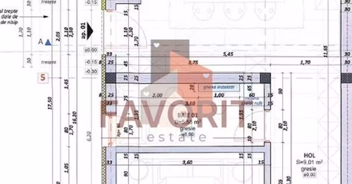 Duplex de vânzare cu 3 camere în Dumbrăvița