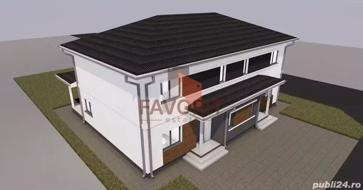 Duplex de vânzare cu 4 camere în Moșnița Nouă