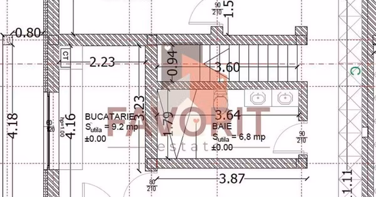 Duplex de vânzare cu 5 camere în Giarmata
