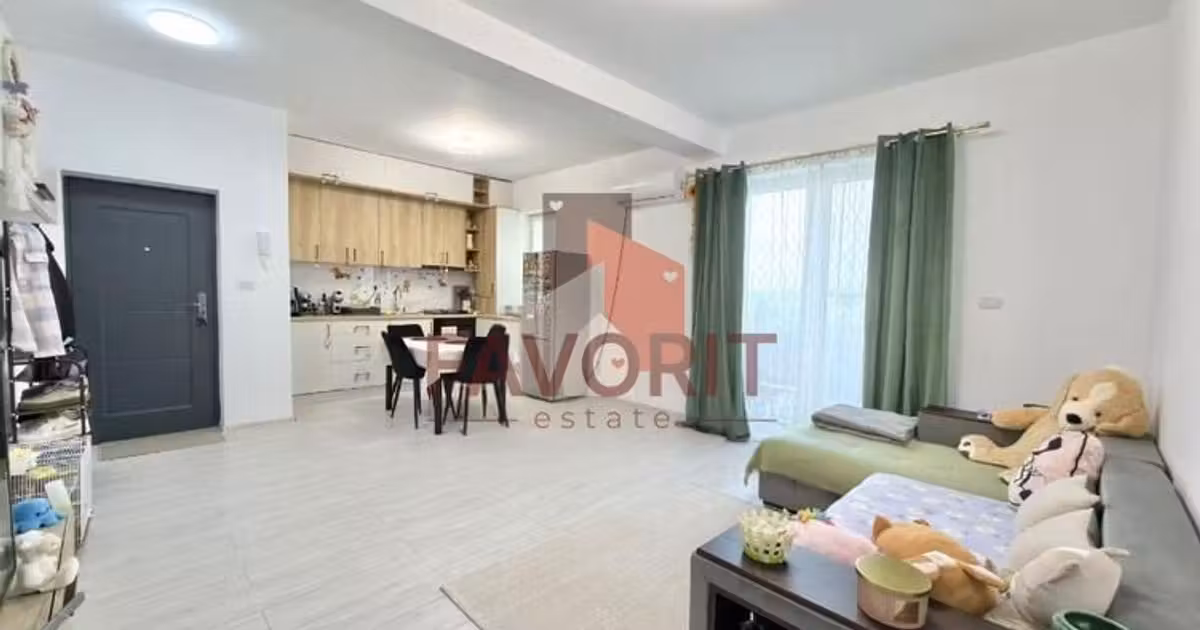 Apartament de vânzare cu 2 camere, mobilat în Giroc