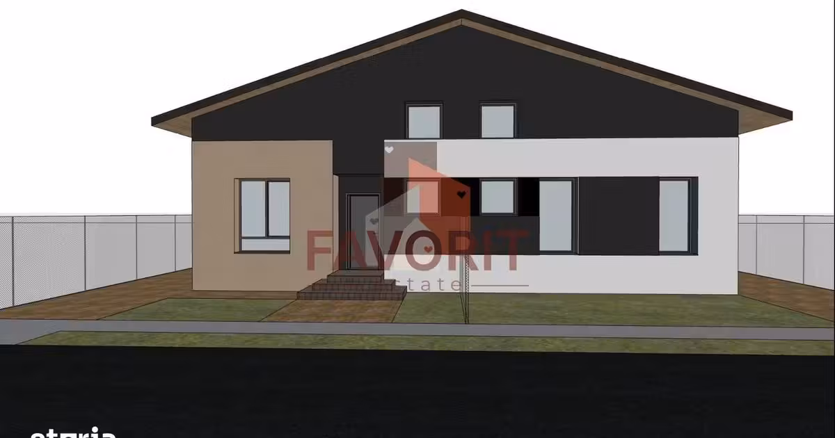 Duplex de vânzare cu 3 camere în Săcălaz