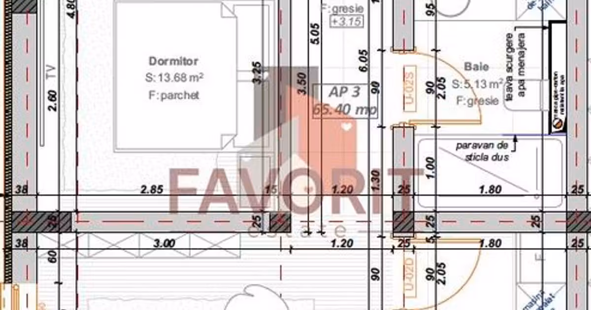 Apartament de vânzare cu 3 camere în zona Girocului, Timișoara