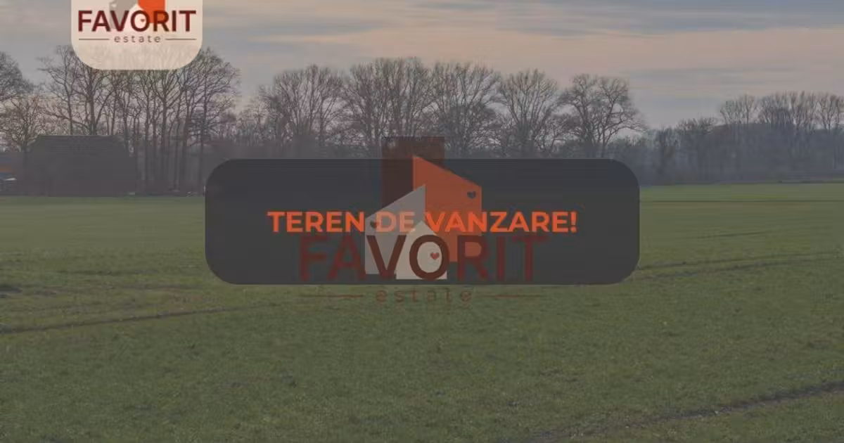 Teren Construcții intravilan de vânzare de 765 mp, în Giroc