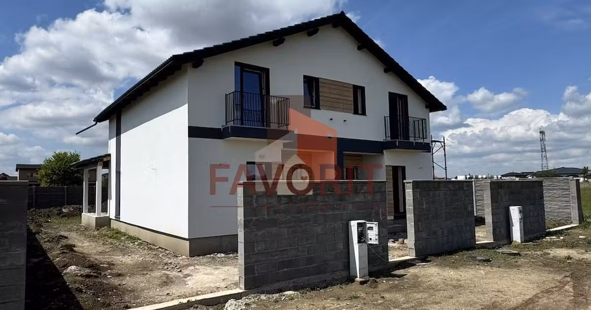 Duplex de vânzare cu 4 camere în Moșnița Nouă