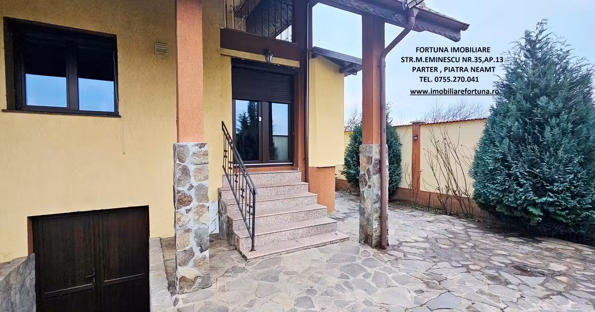 Casă de vânzare cu 6 camere în zona Calea Romanului, Piatra-Neamț