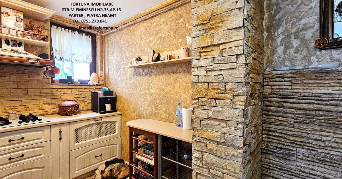 Apartament de vânzare cu 2 camere în zona Dărmănești, Piatra-Neamț