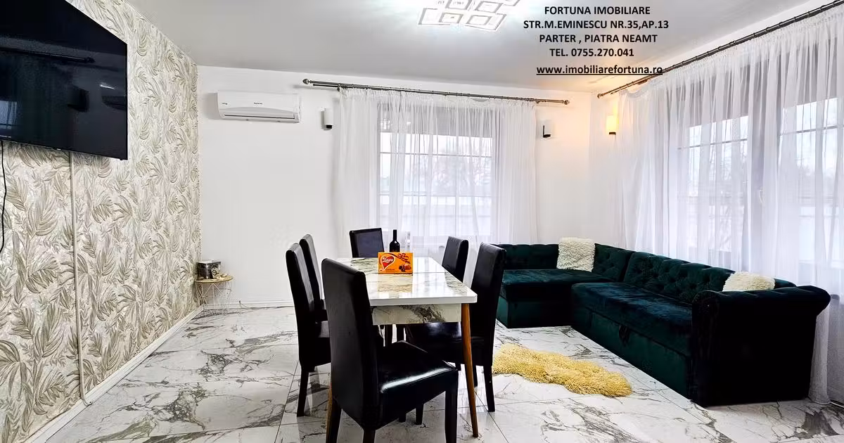Casă de vânzare cu 5 camere, mobilată în zona Est, Piatra-Neamț