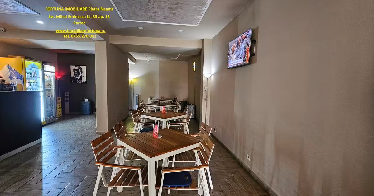 Spațiu comercial de vânzare 107 mp în zona Dărmănești, Piatra-Neamț