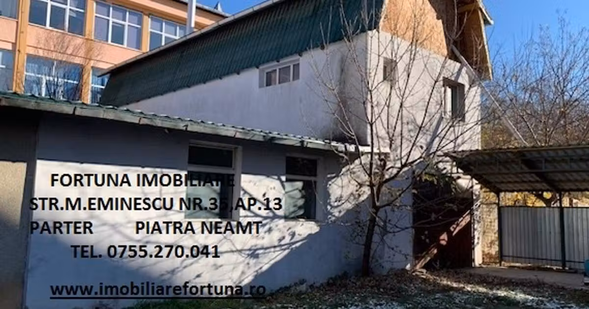 Spațiu comercial de vânzare 356 mp în zona Dărmănești, Piatra-Neamț