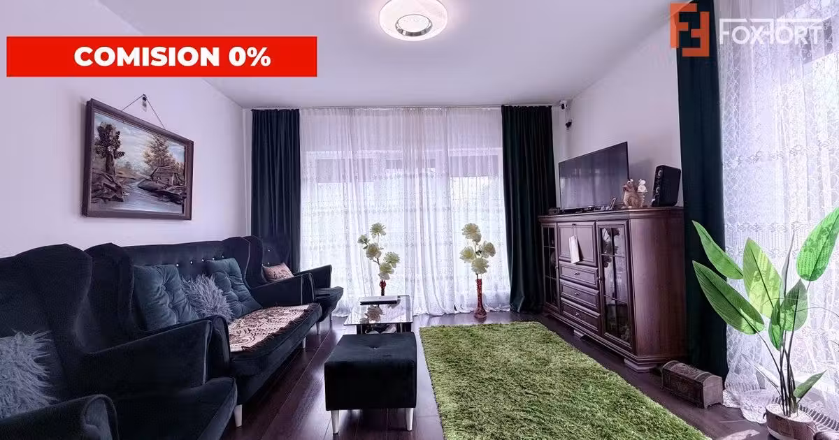 Duplex de vânzare cu 3 camere, mobilat în Sânandrei