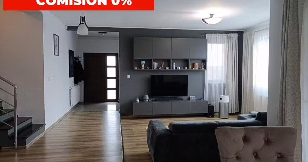 Duplex de vânzare cu 5 camere, mobilat în Dumbrăvița