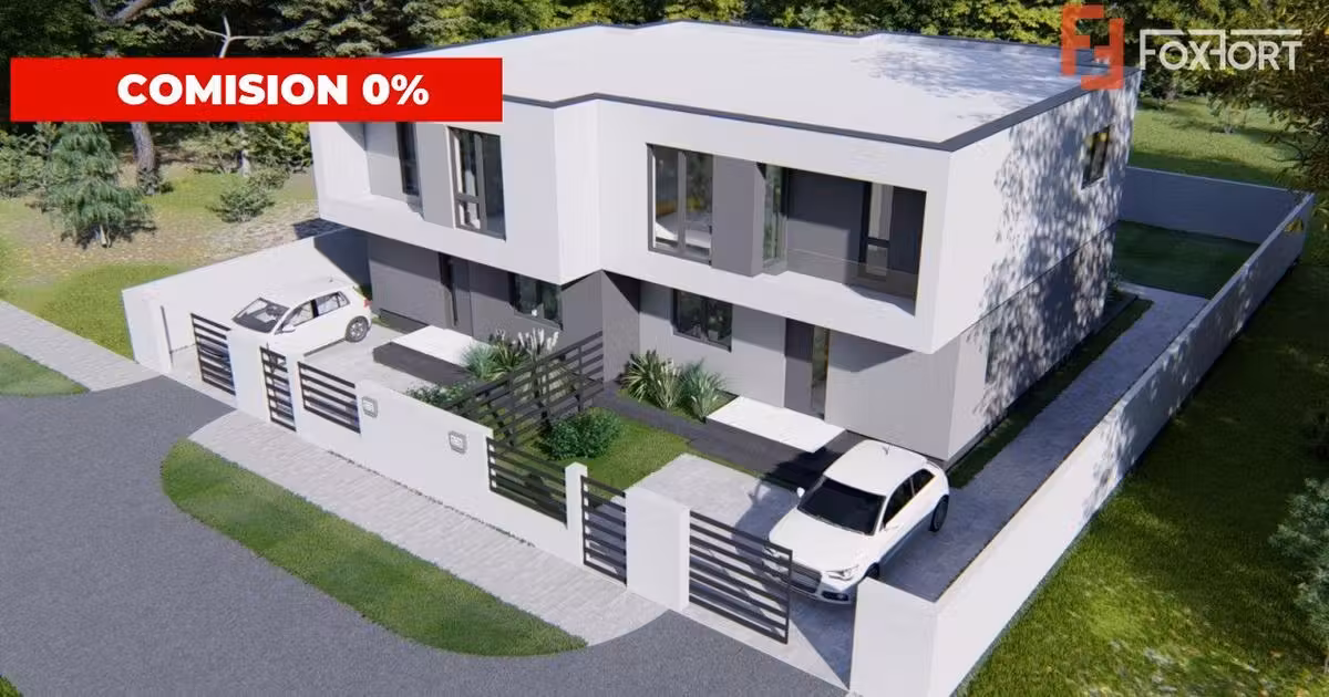 Duplex de vânzare cu 4 camere în Săcălaz