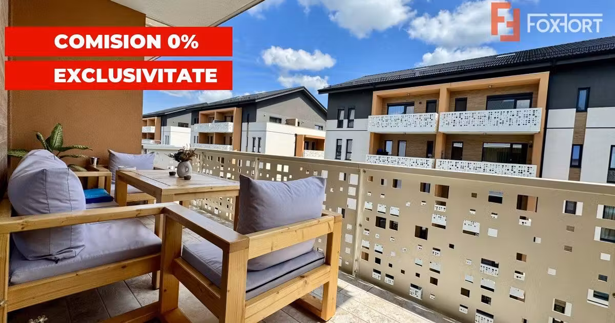 Apartament de vânzare cu 2 camere, mobilat în Giroc